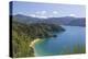 View over Governors Bay and Grove Arm, Queen Charlotte Sound (Marlborough Sounds), near Picton, Mar-Ruth Tomlinson-Premier Image Canvas