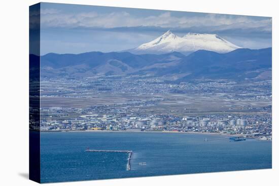 View over Hakodate from Mount Hakodate, Hokkaido, Japan, Asia-Michael Runkel-Premier Image Canvas