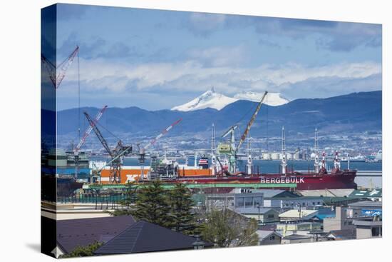 View over Hakodate from the Motomachi district, Hakodate, Hokkaido, Japan, Asia-Michael Runkel-Premier Image Canvas