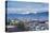 View over Hakodate from the Motomachi district, Hakodate, Hokkaido, Japan, Asia-Michael Runkel-Premier Image Canvas