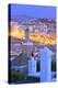 View over Kasbah to Tangier, Tangier, Morocco, North Africa-Neil Farrin-Premier Image Canvas