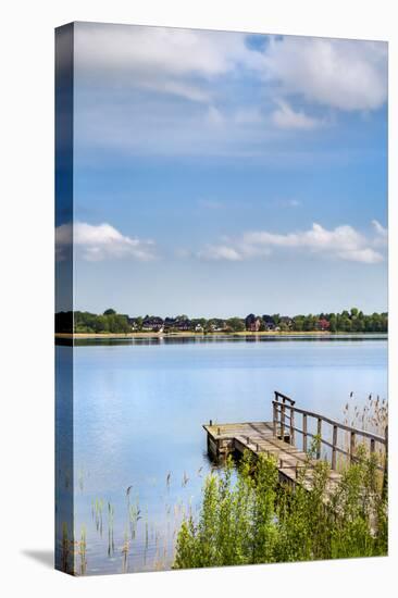 View over lake Pönitz, Scharbeutz, Baltic coast, Schleswig-Holstein, Germany-Sabine Lubenow-Premier Image Canvas