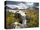 View over Loch Caol to Sgurr Nan Gillean and Marsco, Glen Sligachan, Isle of Skye, Highlands, Scotl-Lee Frost-Premier Image Canvas