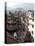 View over Narrow Streets and Rooftops Near Durbar Square Towards the Hilltop Temple of Swayambhunat-Lee Frost-Premier Image Canvas