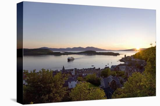 View over Oban Bay from Mccaig's Tower-Ruth Tomlinson-Premier Image Canvas