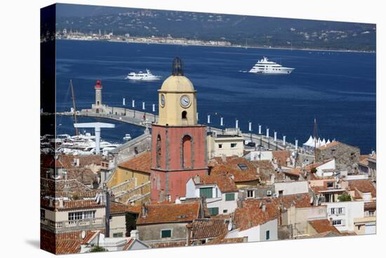 View over Old Town, Saint-Tropez, Var-Stuart Black-Premier Image Canvas