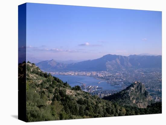 View Over Palermo, Island of Sicily, Italy, Mediterranean-Oliviero Olivieri-Premier Image Canvas