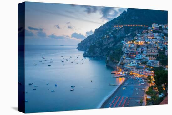 View over Positano, Costiera Amalfitana (Amalfi Coast), UNESCO World Heritage Site-Frank Fell-Premier Image Canvas