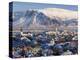 View over Reykjavik in Winter, Iceland-Gavin Hellier-Premier Image Canvas