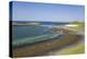 View over Shore at Low Tide to Distant Coral Beach-Ruth Tomlinson-Premier Image Canvas