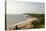 View over South Anjuna Beach, Goa, India, Asia-Yadid Levy-Premier Image Canvas