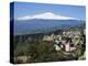 View over Taormina and Mount Etna, Taormina, Sicily, Italy, Europe-Stuart Black-Premier Image Canvas