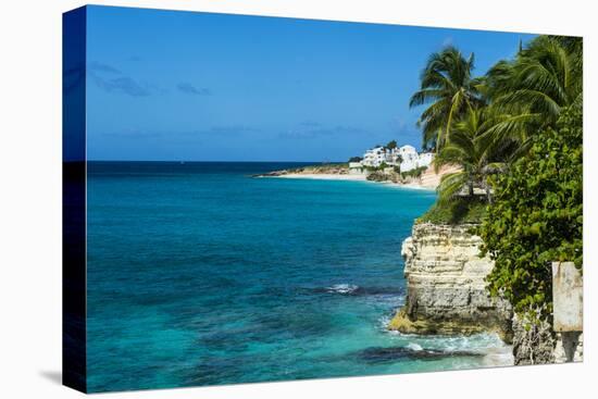 View over the cliffs of Mullet Bay, Sint Maarten, West Indies, Caribbean, Central America-Michael Runkel-Premier Image Canvas