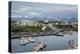 View over the Fishing Port and Houses at Stykkisholmur, Snaefellsnes Peninsula, Iceland-Yadid Levy-Premier Image Canvas