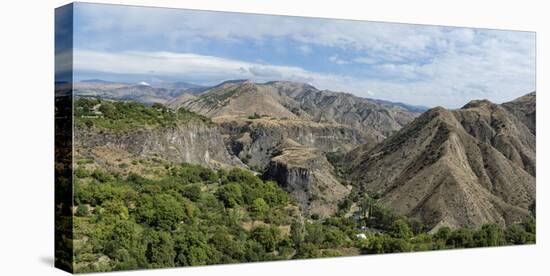 View over the mountains surrounding Garni, Kotayk Province, Armenia, Caucasus, Asia-G&M Therin-Weise-Premier Image Canvas