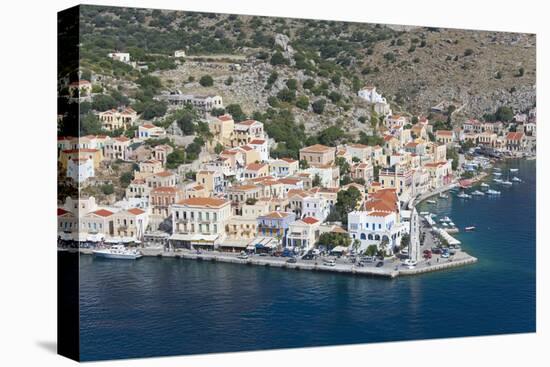 View over the Picturesque Waterfront, Dodecanese Islands-Ruth Tomlinson-Premier Image Canvas