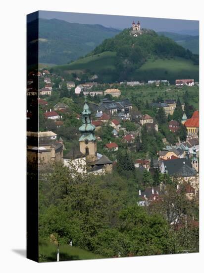 View Over the Town, Banska Stiavnica, Unesco World Heritage Site, Slovakia-Upperhall-Premier Image Canvas