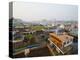 View Over the Wharf of Dhaka, Bangladesh, Asia-Michael Runkel-Premier Image Canvas