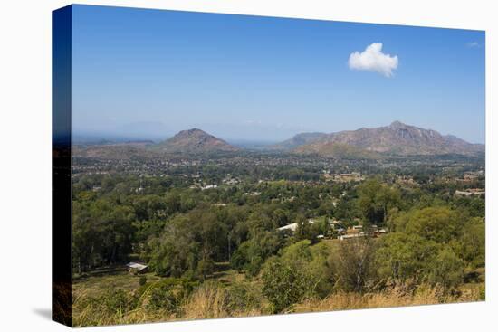 View over Zomba from the Zomba Plateau, Malawi, Africa-Michael Runkel-Premier Image Canvas