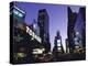 View Showing Buildings and Electric Signs in Times Square Seen from Duffy Square-Ted Thai-Premier Image Canvas