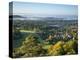 View South from Colley Hill on a Misty Autumn Morning, Reigate, Surrey Hills, Surrey, England, Unit-John Miller-Premier Image Canvas