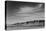 View South from Manzanar to Alabama Hills-Ansel Adams-Stretched Canvas