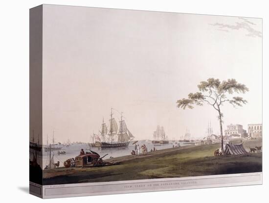 View Taken on the Esplanade, Calcutta, 1797-Thomas Daniell-Premier Image Canvas