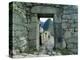 View Through Stone Doorway of the Inca Ruins of Machu Picchu in the Andes Mountains, Peru-Jim Zuckerman-Premier Image Canvas