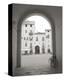 View Through the Archway II-Cyndi Schick-Stretched Canvas