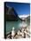 View to Mount Victoria Across the Emerald Waters of Lake Louise, Alberta, Canada-Ruth Tomlinson-Premier Image Canvas