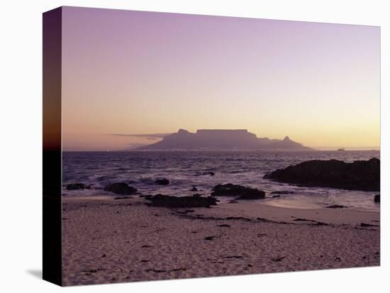 View to Table Mountain from Bloubergstrand, Cape Town, South Africa, Africa-Yadid Levy-Premier Image Canvas