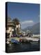 View to the North from the Old Harbour Side, Limone, Lake Garda, Italian Lakes, Lombardy, Italy-James Emmerson-Premier Image Canvas