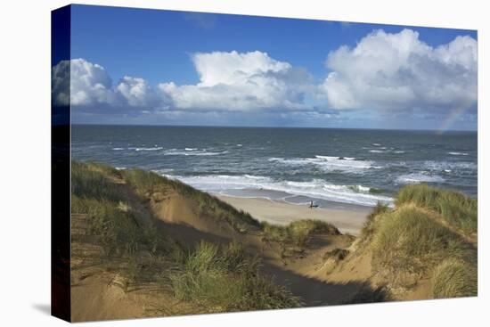 View to the North Sea from the Dunes at the 'Rotes Kliff' Near Kampen on the Island of Sylt-Uwe Steffens-Premier Image Canvas