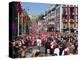 View to the Royal Palace, Norwegian National Day (17th May) Oslo, Norway, Scandinavia, Europe-Gavin Hellier-Premier Image Canvas