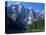 View to the Wenkchemna Peaks from the Shore of Moraine Lake, Banff National Park, Alberta, Canada-Ruth Tomlinson-Premier Image Canvas