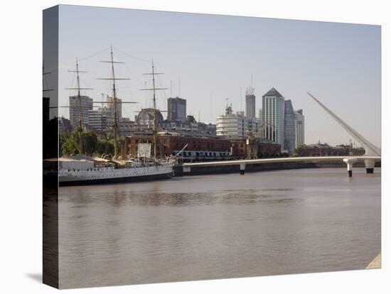 View Towards City Centre from Puerto Madero, Buenos Aires, Argentina, South America-Richardson Rolf-Premier Image Canvas