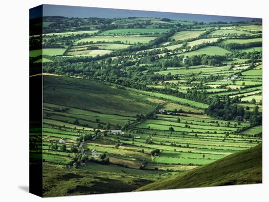 View Towards Lough Derg from Arra Mountains, County Clare, Munster, Republic of Ireland (Eire)-Adam Woolfitt-Premier Image Canvas