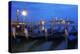 View towards the Island of San Giorgio Maggiore, Venice, UNESCO World Heritage Site, Veneto, Italy,-Hans-Peter Merten-Premier Image Canvas