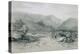 Views in Rome and its Environs': Town and Valley of Subiaco-Edward Lear-Premier Image Canvas