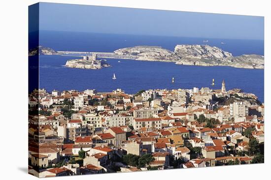 Views of Chateau D'If and Frioul Island, Marseille, Provence, France-John Miller-Premier Image Canvas