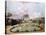 Views of the Chateau De Mousseaux and its Gardens-Jean-Francois Hue-Premier Image Canvas