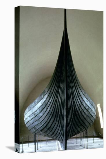 Viking Ship, Norway, 9th Century-null-Premier Image Canvas