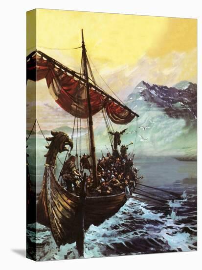 Viking Ship-English School-Premier Image Canvas