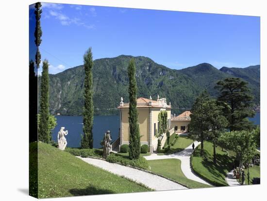 Villa Balbianello, Lenno, Lake Como, Lombardy, Italy, Europe-Vincenzo Lombardo-Premier Image Canvas