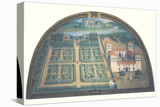 Villa dell'Ambrogiana-Giusto Utens-Stretched Canvas