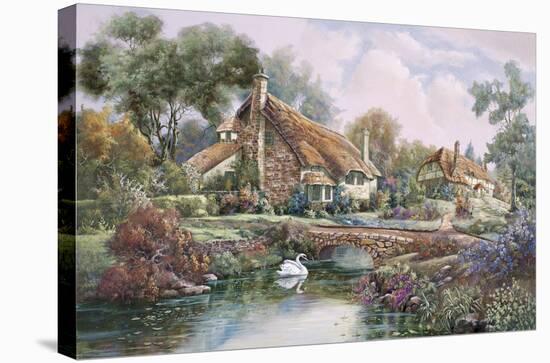 Village Of Dorset-Carl Valente-Stretched Canvas