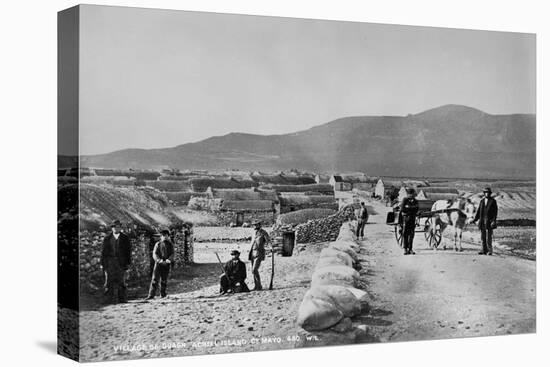 Village of Duagh, Achill Island, County Mayo, Ireland, C.1890-Robert French-Premier Image Canvas