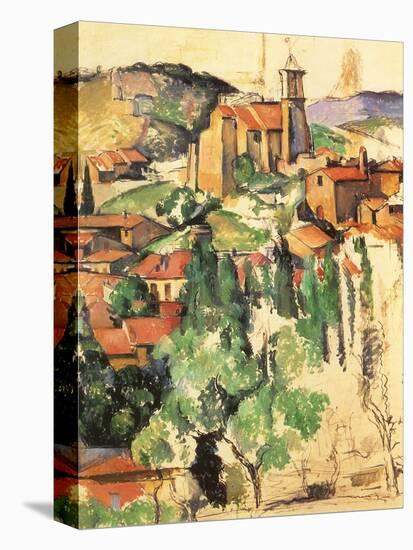 Village of Gardanne, 1885-Paul C?zanne-Premier Image Canvas