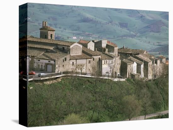 Village of Macchia, Valfortore, Campobasso, Molise, Italy-Sheila Terry-Premier Image Canvas