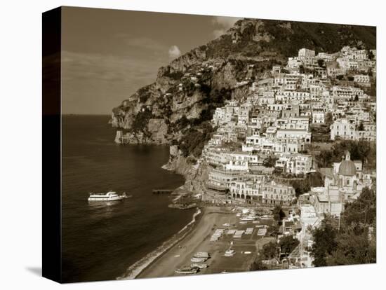 Village of Positano, Amalfi Coast, Campania, Italy-Steve Vidler-Premier Image Canvas